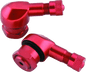 BikeMaster Valve Stem 2/Piece pack red - Powersports Haven