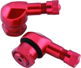 BikeMaster Valve Stem 2/Piece pack red