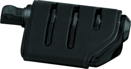 Kuryakyn Trident Dually Peg With Male Adapter Gloss Black - Powersports Haven