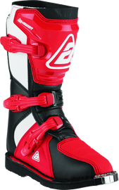 Answer AR1 Boot Black/Red Youth Size - 2 - Powersports Haven
