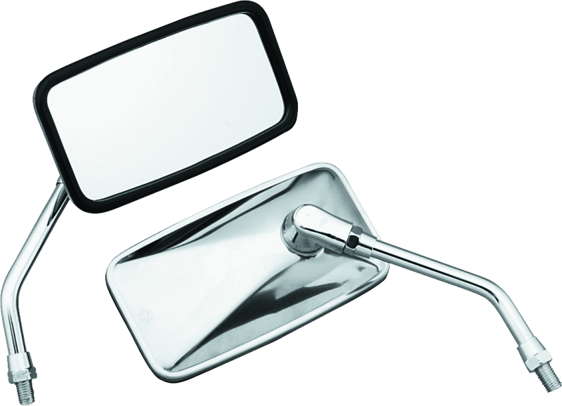 BikeMaster Cruiser Mirror Yamaha 10mm - Each - Stainless - Powersports Haven
