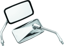 Load image into Gallery viewer, BikeMaster Cruiser Mirror Yamaha 10mm - Each - Stainless - Powersports Haven