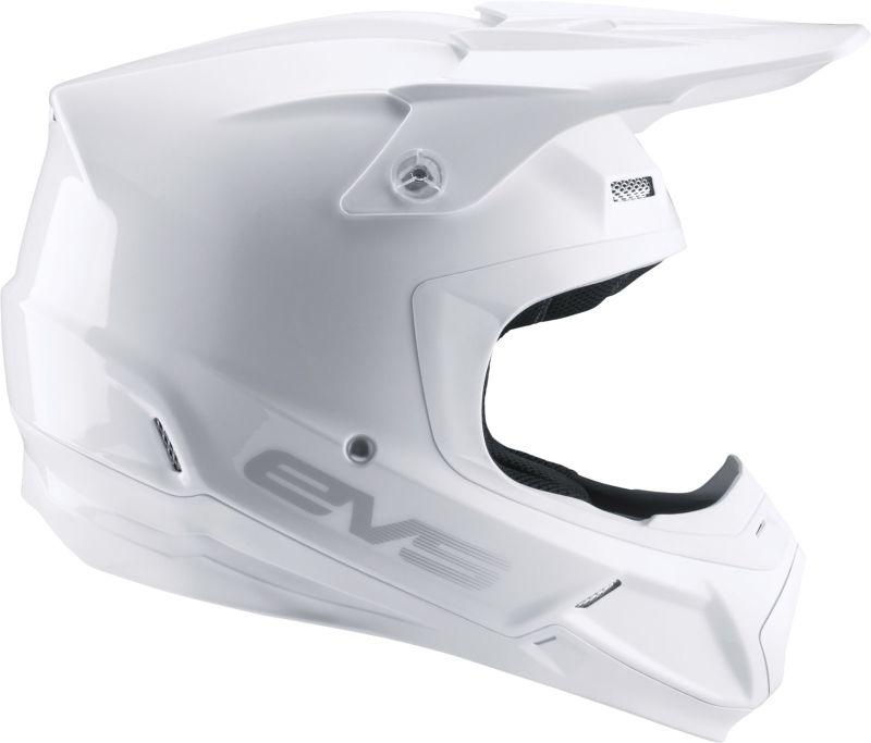 EVS T5 Solid Helmet White - Large - Powersports Haven
