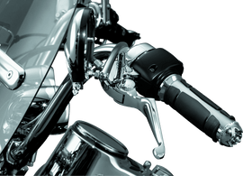 Kuryakyn Boss Blades With Adjustable Clutch 96-Up Cable Chrome - Powersports Haven