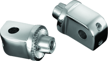 Load image into Gallery viewer, Kuryakyn Splined Peg Adapter Rear Chrome - Powersports Haven