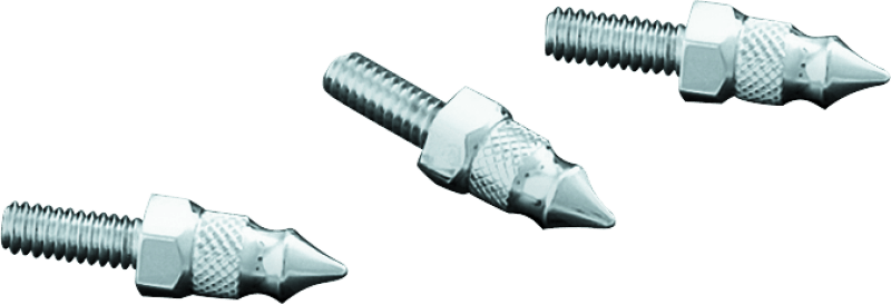 Kuryakyn Windshield Mount Spikes 1/4-20X5/8in 96-13 Touring Chrome - Powersports Haven