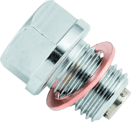 BikeMaster Magnetic Oil Drain Plug 14mm - Stainless - Powersports Haven