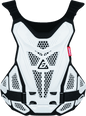 Answer Apex 1 Roost Guard White/Black Adult - Powersports Haven