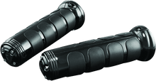 Load image into Gallery viewer, Kuryakyn ISO-Grips With OEM Heated Grip 06-20 Honda GL1800 Black - Powersports Haven
