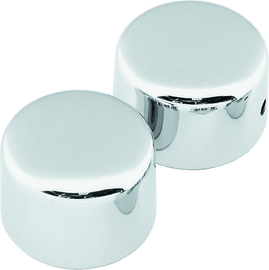 Bikers Choice 08-Up Big Twin Chrome Axle Cap Set - Powersports Haven