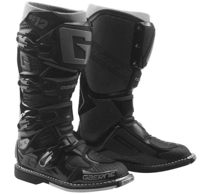 Gaerne SG 12 Boot Enduro Black Size - 12 - Powersports Haven