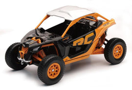 New Ray Toys Can-AM Maverick X3 X RC Turbo R72 (Black/Desert Tan)/ Scale - 1:18 - Powersports Haven