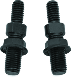 Kuryakyn Universal Mirror Adapters Gloss Black - Powersports Haven