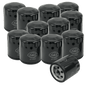 S&S Cycle Sportster/Evolution Models Black Oil Filters - 12 Pack - Powersports Haven