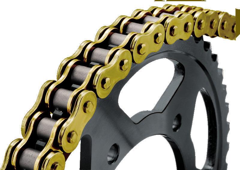 BikeMaster 525x150 BMXR X-Ring Chain - Gold/Gold - Powersports Haven