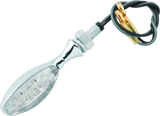 BikeMaster LED Torpedo Pair Chrome