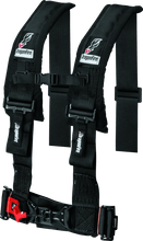 Load image into Gallery viewer, DragonFire Racing Harness- H-Style- 4-Point- 3in Buckle- Black - Powersports Haven