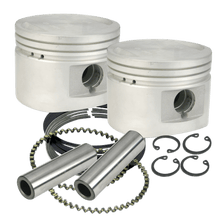 Load image into Gallery viewer, S&amp;S Cycle 84-99 BT w/ Stock Heads Standard 80in Cast Flat-Topped Replacement Piston Kit - Powersports Haven