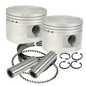 S&S Cycle 84-99 BT w/ Stock Heads Standard 80in Cast Flat-Topped Replacement Piston Kit - Powersports Haven