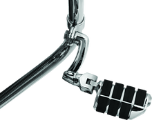 Load image into Gallery viewer, Kuryakyn Longhorn Offset Dually ISO Peg With 1-1/2in Clamp Chrome - Powersports Haven
