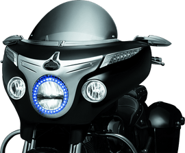 Kuryakyn Fairing Turn Signal Trim Indian Chrome - Powersports Haven