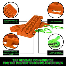 Load image into Gallery viewer, Rhino USA Recovery Traction Boards - Orange (Pair) - Powersports Haven
