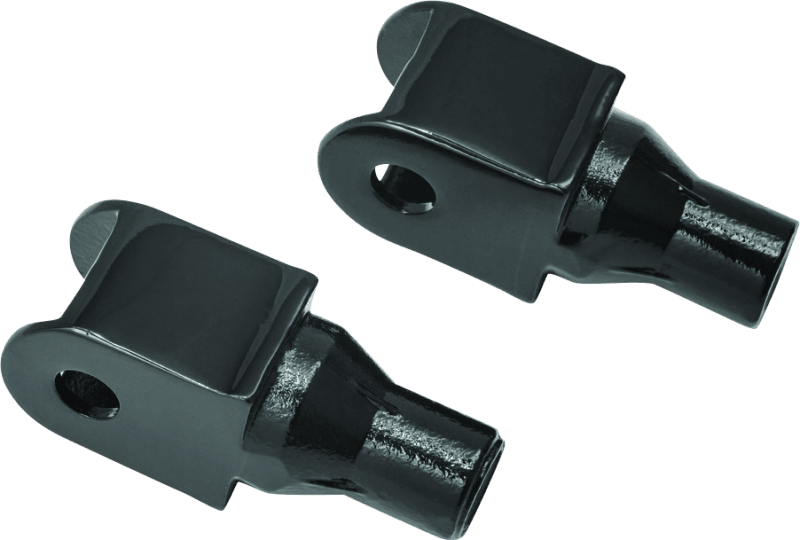 Kuryakyn Tapered Peg Adapter Honda Gloss Black - Powersports Haven
