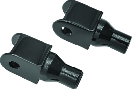 Kuryakyn Tapered Peg Adapter Honda Gloss Black - Powersports Haven