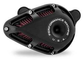 Performance Machine 23-Up CVO, 2024 Touring Jet Air Cleaner - Black Ops - Powersports Haven