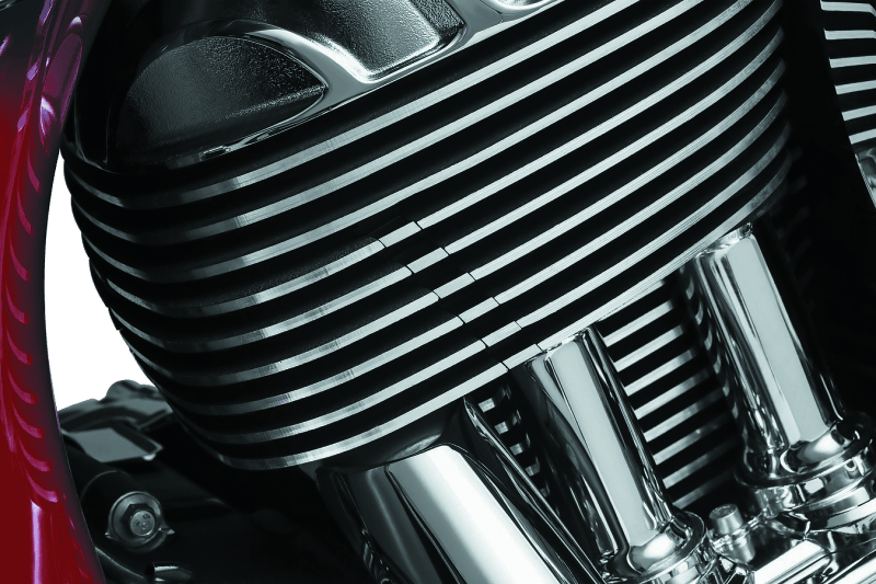 Kuryakyn Exhaust Port Fillers For Indian Black & Raw - Powersports Haven