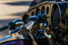 Load image into Gallery viewer, Kuryakyn Heavy Industry Grips Throttle-By-Wire Black - Powersports Haven