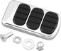 Kuryakyn ISO Standard Brake Pedal Pad Chrome - Powersports Haven