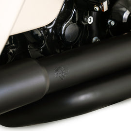 Vance & Hines HD Dresser Duals 17-22 HDr/Heatshield Black PCX Header Exhaust - Powersports Haven