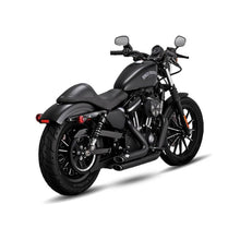 Load image into Gallery viewer, Vance &amp; Hines HD Sportster 14-22 Shortshots Staggered Black Full System Exhaust - Powersports Haven