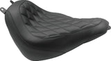 Mustang 00-15 Harley Softail Standard Rear Tire Wide Touring Passenger Seat w/Studs - Black