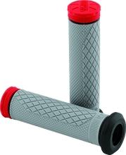 Load image into Gallery viewer, ProTaper Tri Density Full Diamond ATV Grips - Red - Powersports Haven