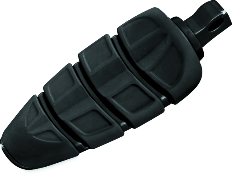 Kuryakyn Kinetic Peg With Male Mount Adapter Gloss Black - Powersports Haven