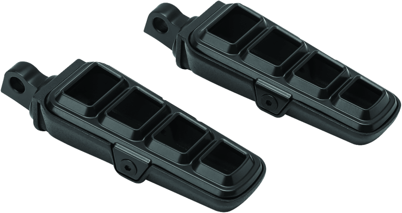 Kuryakyn Dillinger Pegs With Male Mount Adapter Satin Black - Powersports Haven