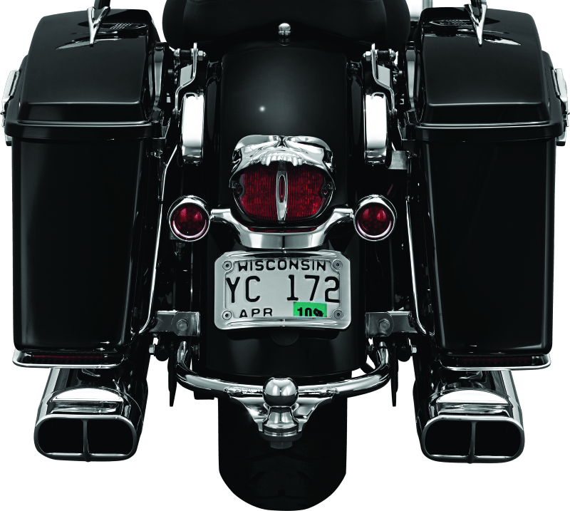 Kuryakyn Zombie Taillight Cover Chrome - Powersports Haven