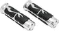 Kuryakyn ISO Flame Grips Metric Universal 1inch Chrome - Powersports Haven