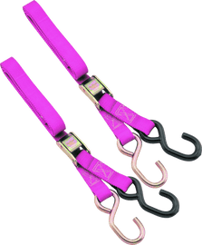 BikeMaster 1in Tiedown - Pink - Powersports Haven