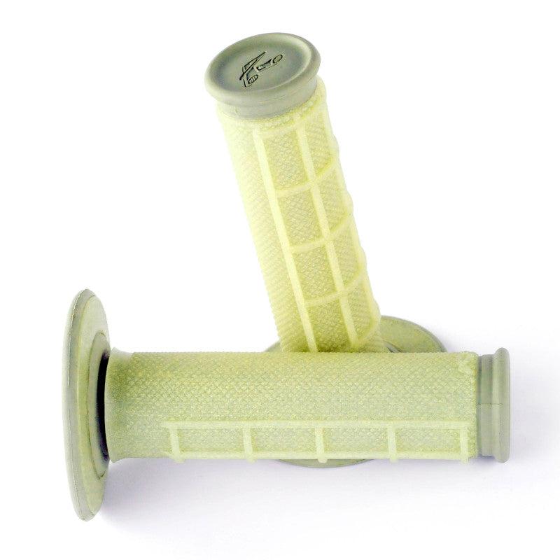 Renthal MX Dual Compound Grips 1/2 Waffle - Kevlar - Powersports Haven