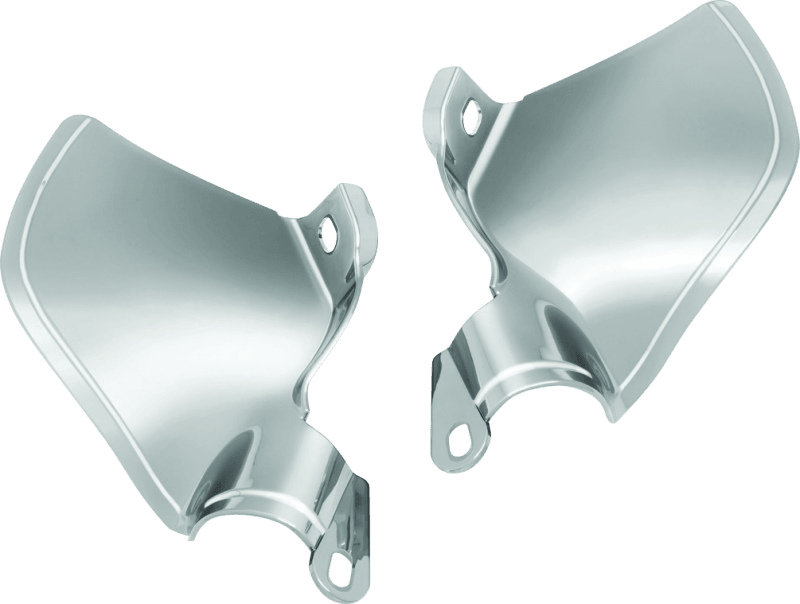 Kuryakyn Saddle Shields Heat Deflectors 18-Up Softail Models Smoke - Powersports Haven