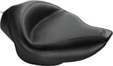 Mustang 04-21 Harley Sportster 3.3 GAL Wide Touring Solo Seat - Black