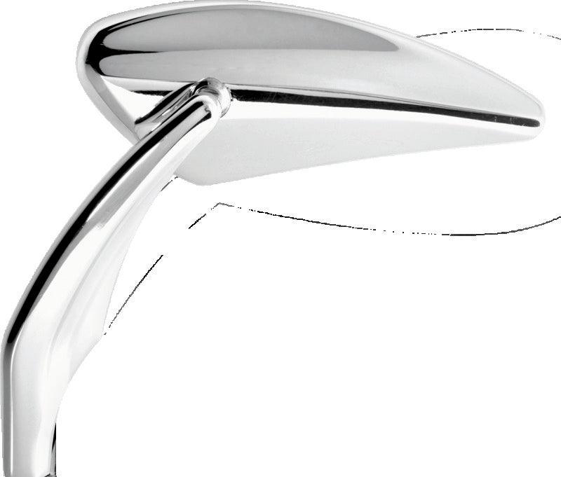 Performance Machine Mirror Assy Left Torque - Chrome - Powersports Haven