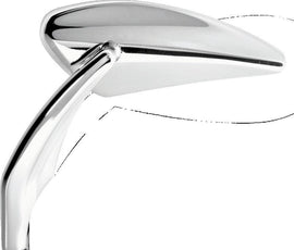 Performance Machine Mirror Assy Left Torque - Chrome - Powersports Haven