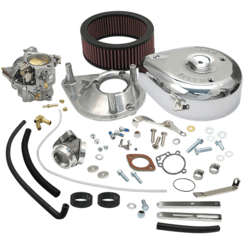 S&S Cycle 79-84 BT Models Super E Carburetor Kit -Standard Tanks - Powersports Haven