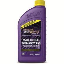 Load image into Gallery viewer, Royal Purple Max-Cycle Synthetic 20W-50 Motorcycle Oil - 1 Quart - Powersports Haven