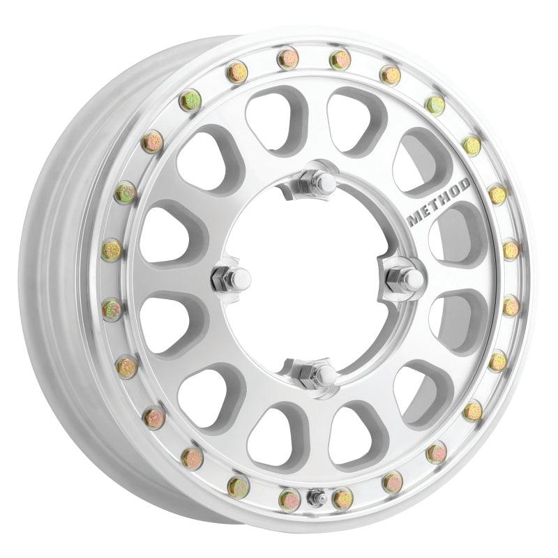 Method MR401-R UTV Beadlock 15x5 / 5+0/43mm Offset / 4x136 / 106mm CB Machined - Raw Wheel - Powersports Haven