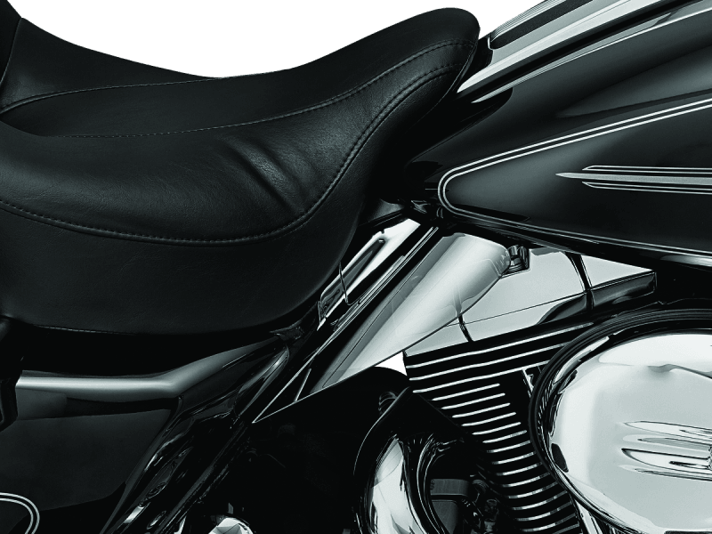 Kuryakyn Saddle Shields Heat Deflectors 09-Up Touring Smoke - Powersports Haven